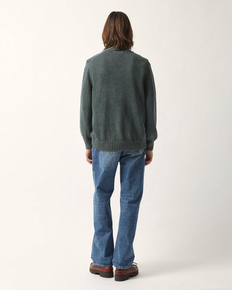 Acid Wash Cardigan - Midnight Product Image