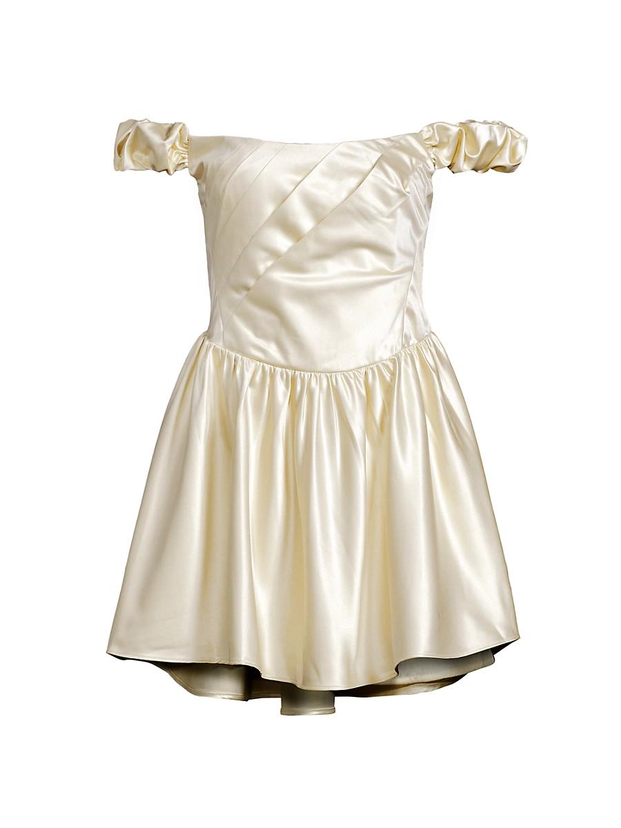 Womens Cailey Off-The-Shoulder Minidress Product Image