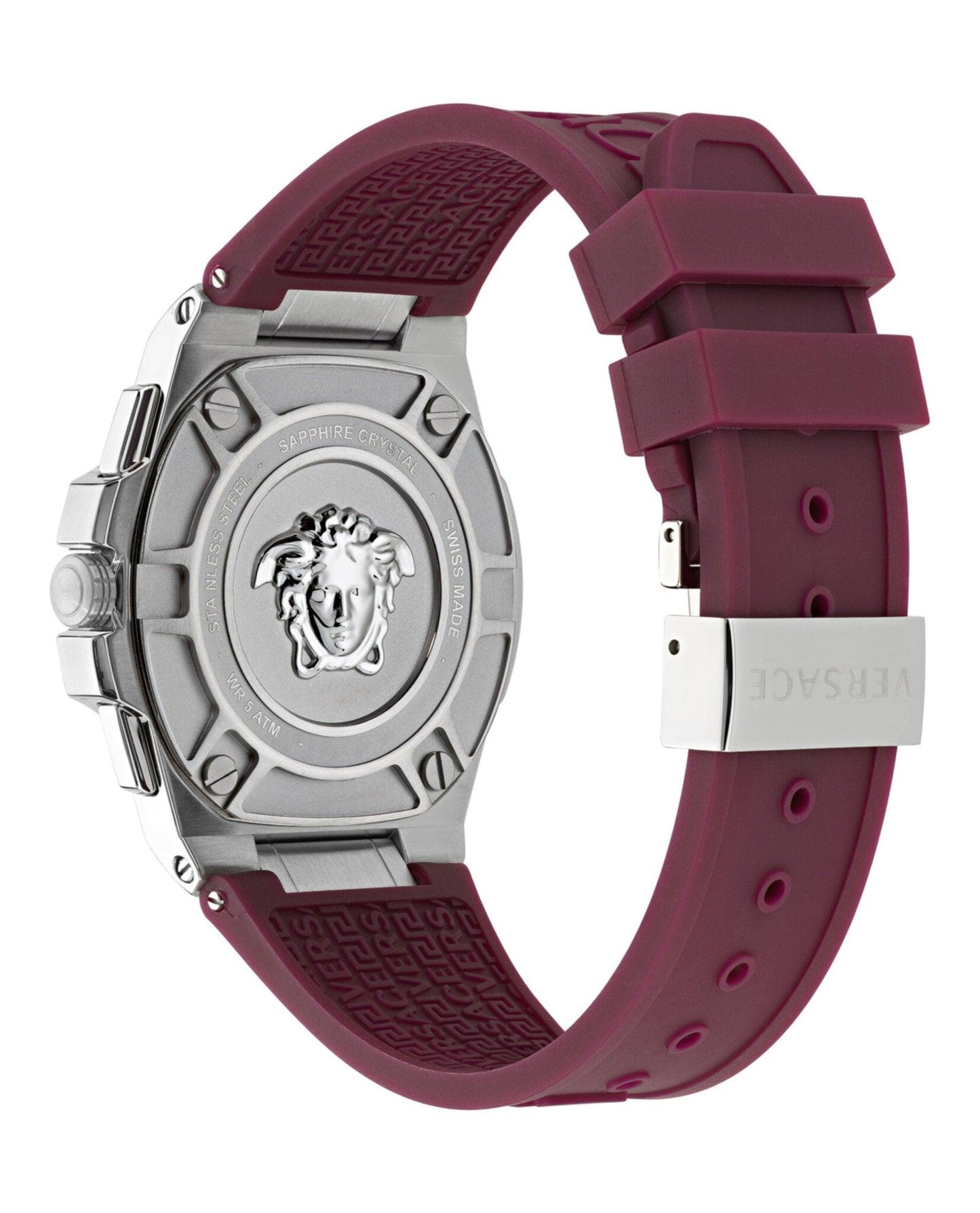 Versace Greca Extreme Chrono Silicone Watch Product Image