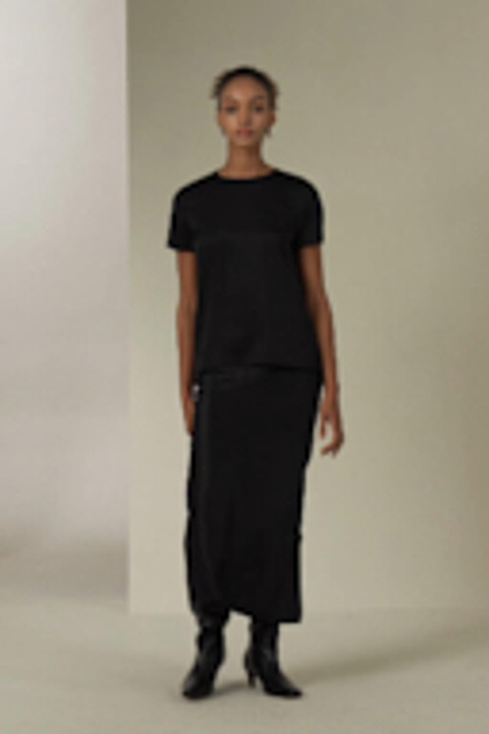 Basic Silk T-shirt Product Image