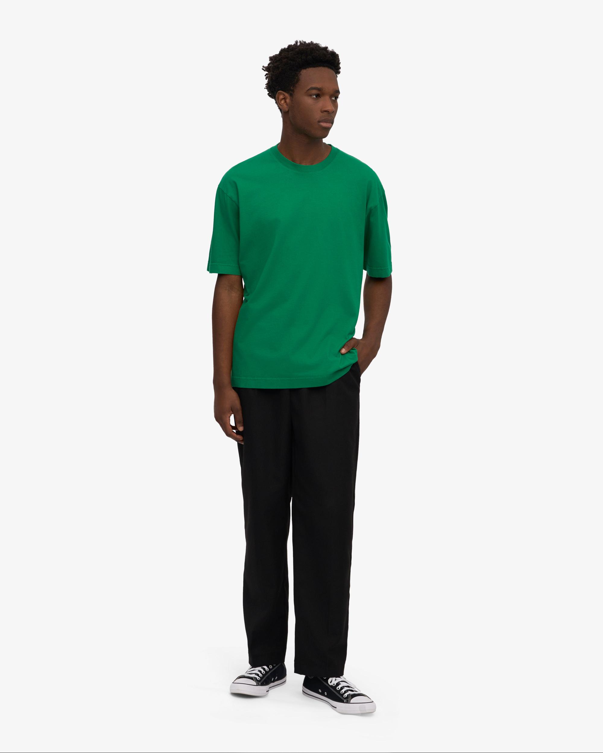 Oversized Organic T-Shirt - Kelly Green Product Image