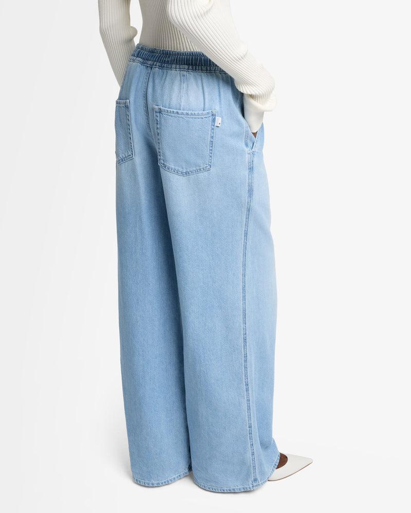Weightless Denim Wide Leg Pant Product Image