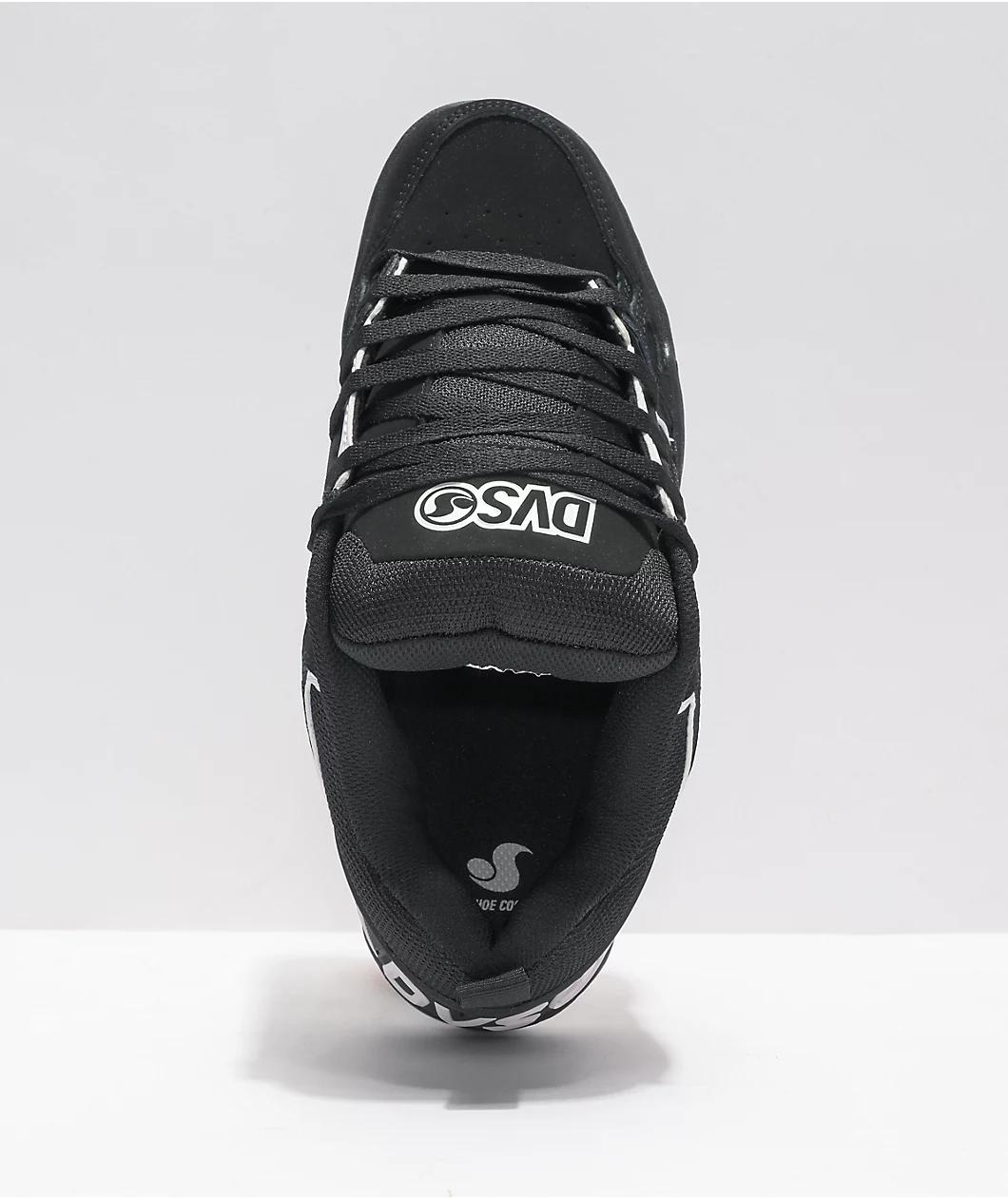 DVS Comanche Black & White Skate Shoes Product Image