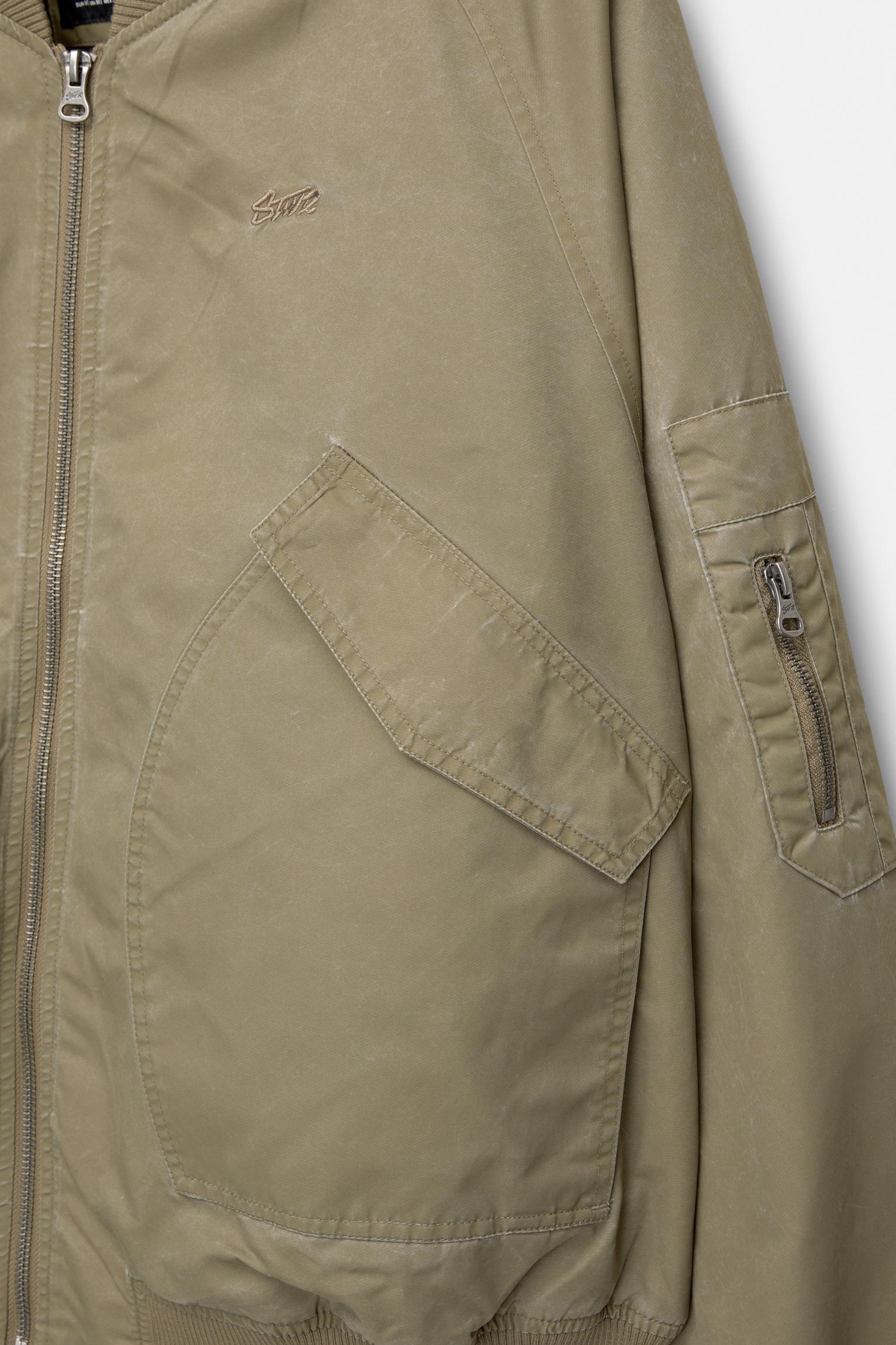 Bomber jacket with pockets Product Image