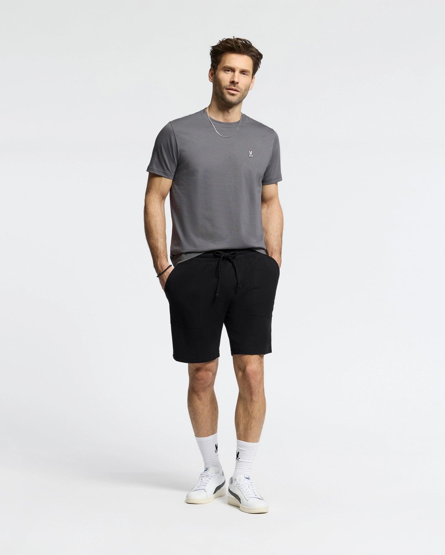 MENS CLASSIC CREW NECK TEE - B6U014F200 Male Product Image