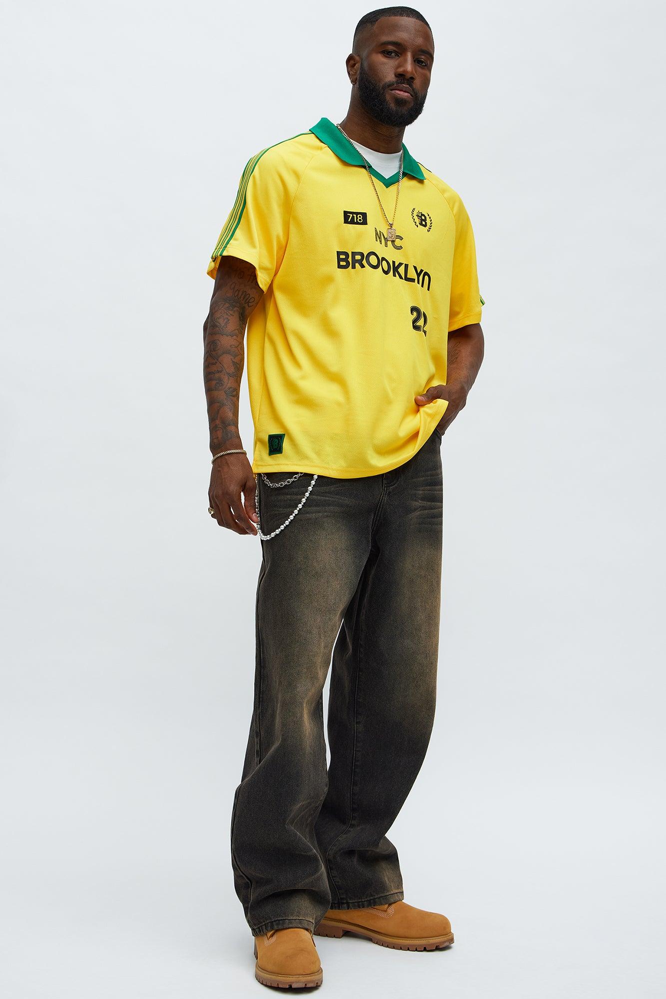 Baggy Dark Wave Jeans - Black Wash Product Image