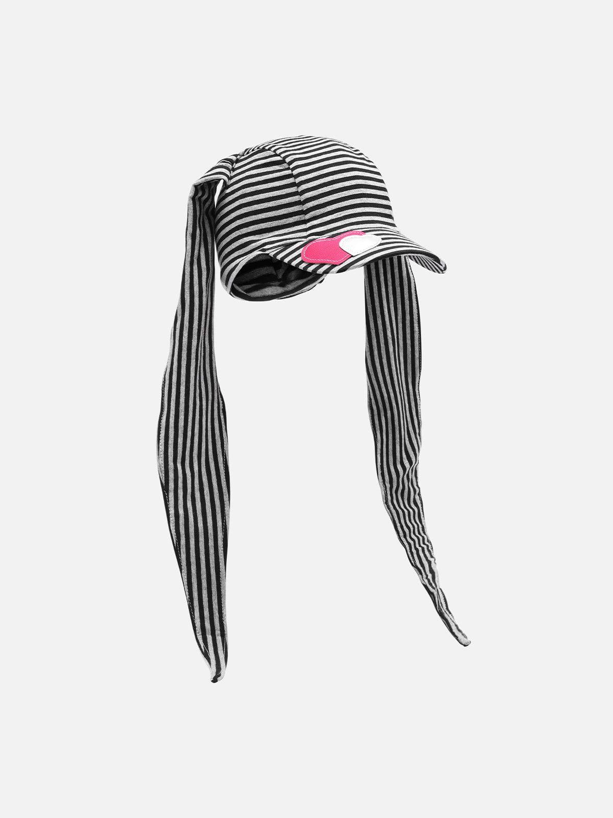 Stripe Heart Cap Product Image