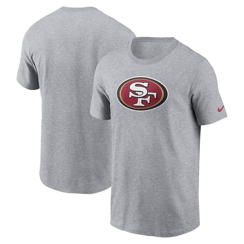Men's Nike Gray San Francisco 49ers Logo Essential T-Shirt,  Product Image