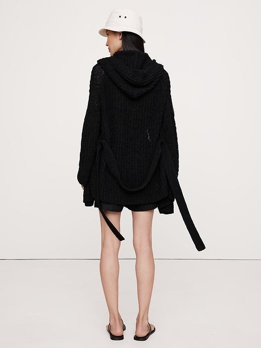 Oversized Hoodie Cardigan Product Image