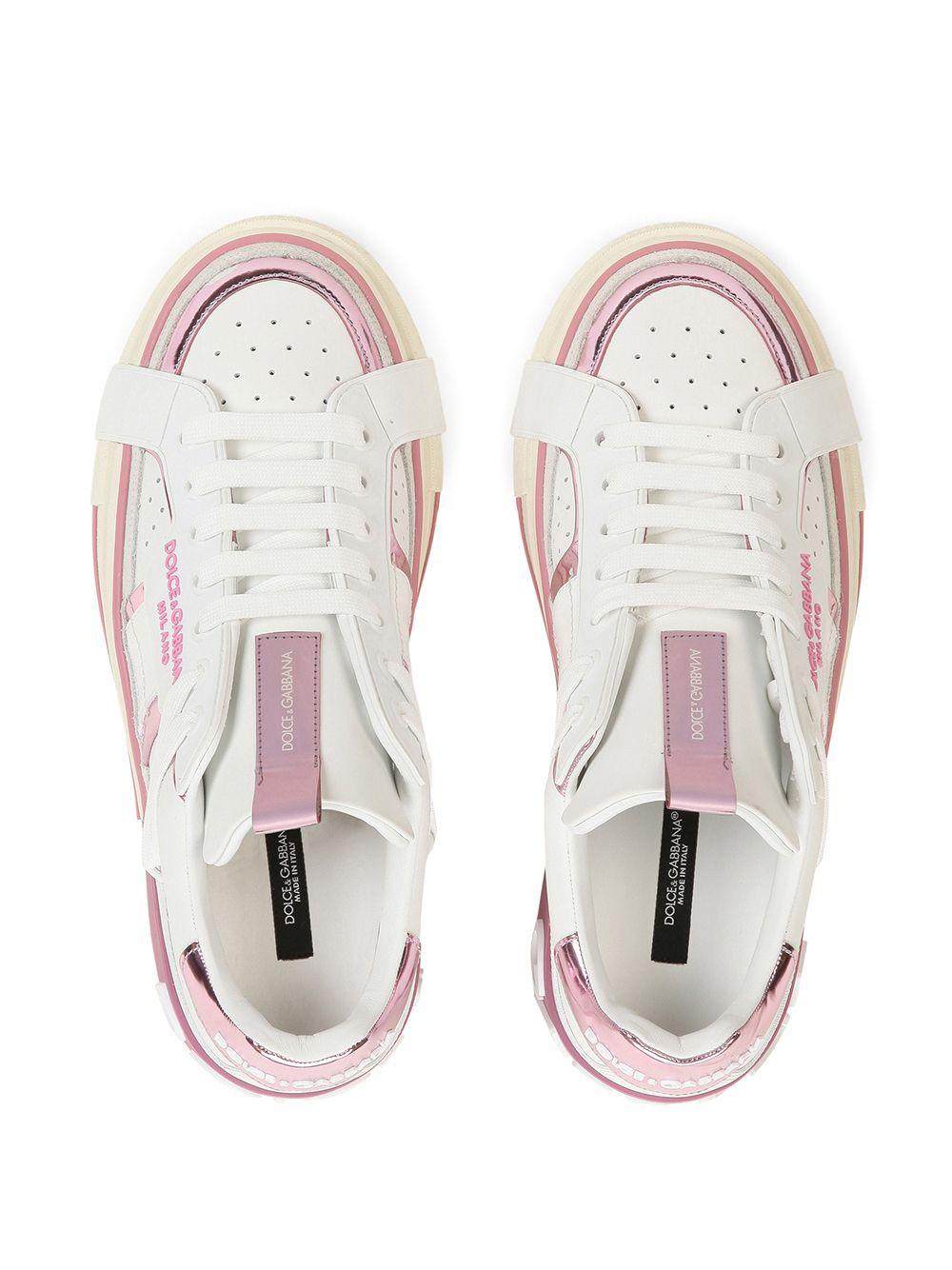 logo-stripe low-top sneakers Product Image