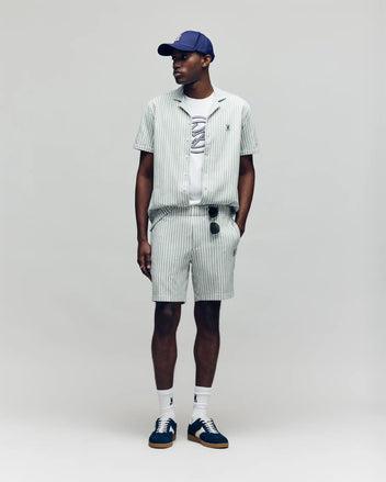 MENS ROBERT TEXTURE STRIPE SHIRT - MT0300005 Male Product Image