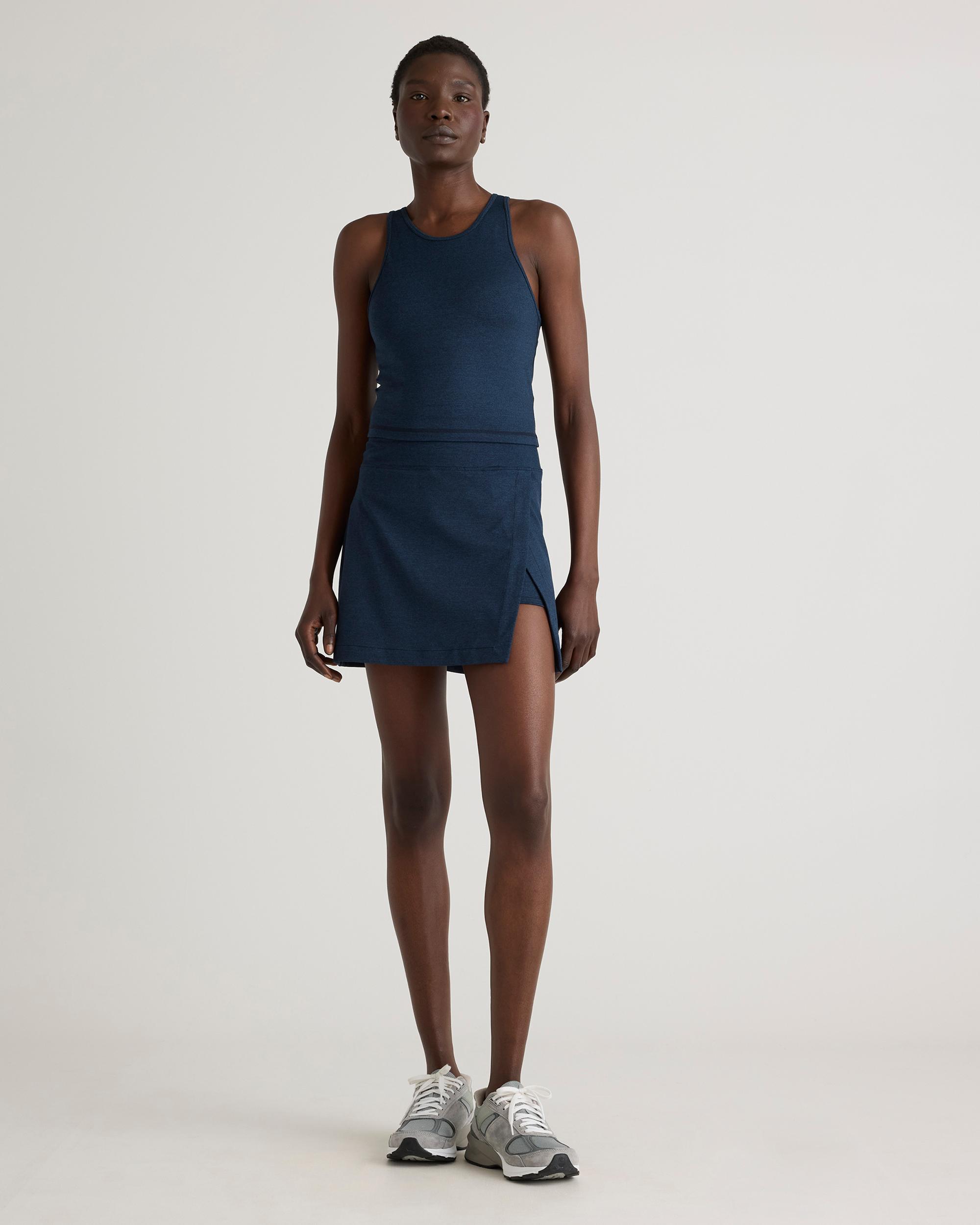 Quince | Women's Ultra-Soft Side Slit Skort Polyester Product Image