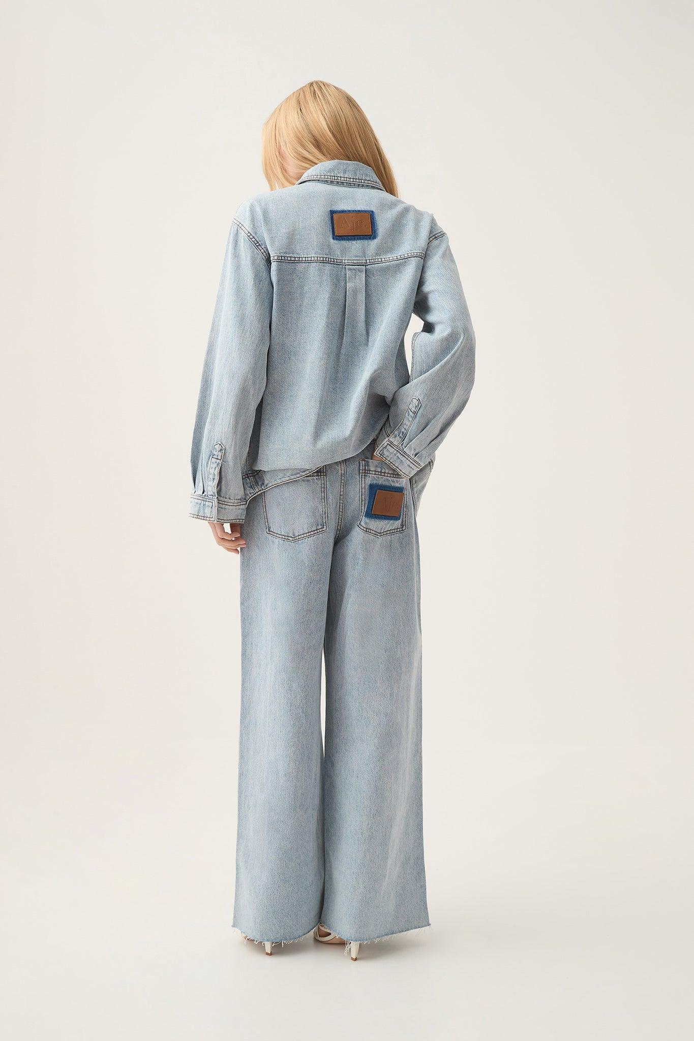 Aura Wide Leg Jeans Product Image