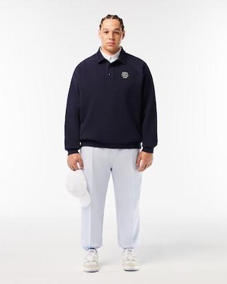 Men's Loose Fit Piqué Sweatshirt Product Image