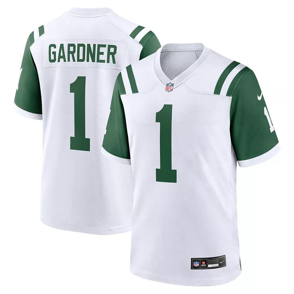 Sauce Gardner New York Jets Nike Men's NFL Game Football Jersey Product Image