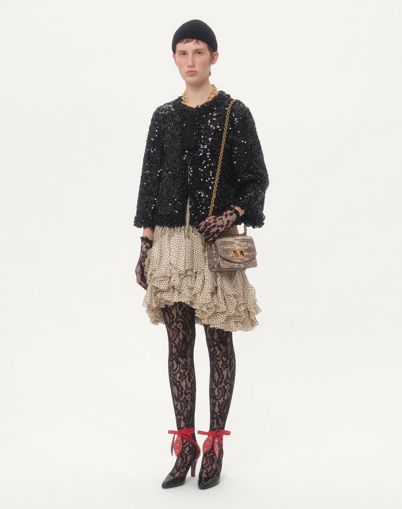 Valentino Garavani Vain Small Shoulder Bag In Tejus Product Image