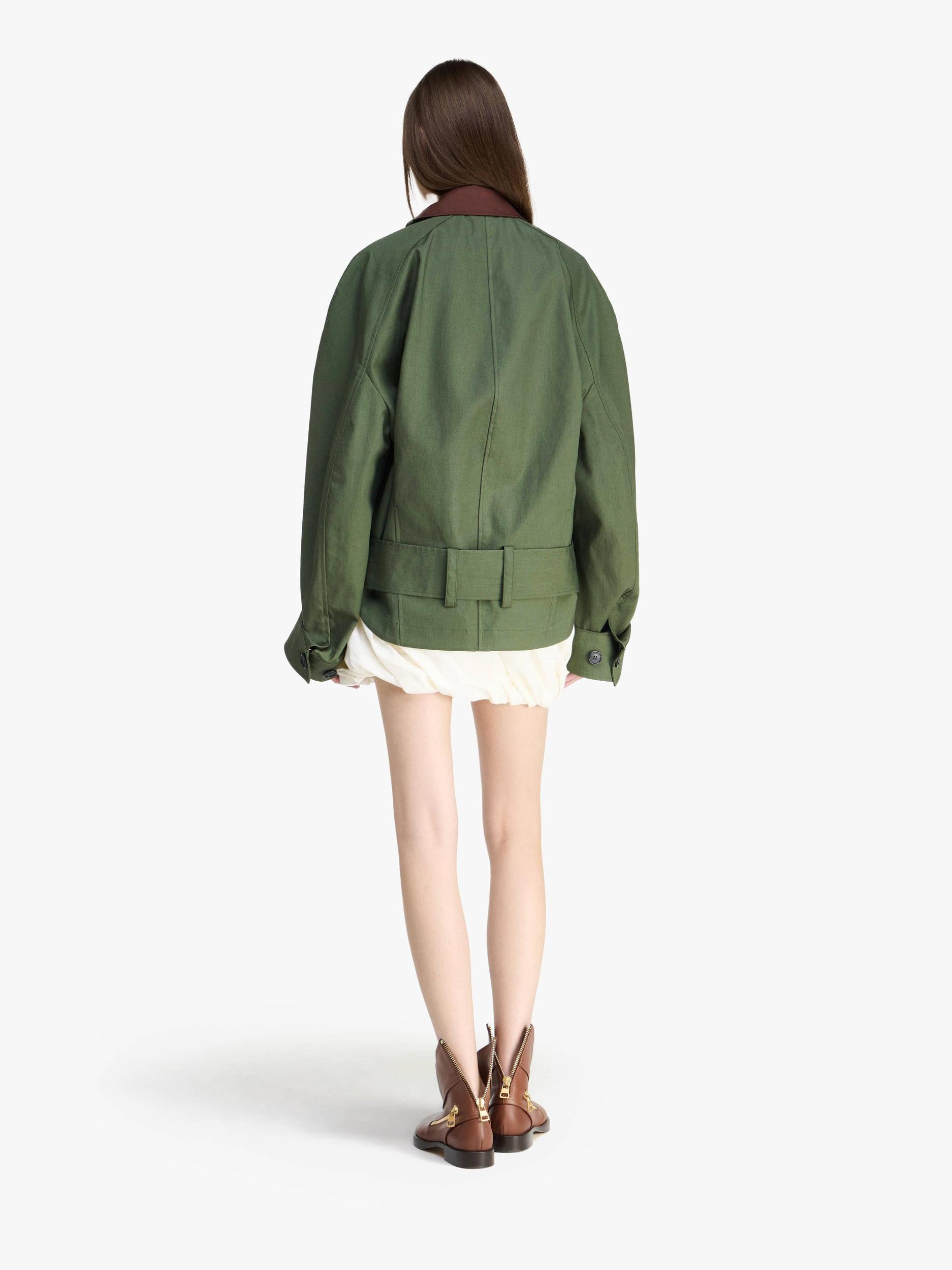 ROUNDED BLOUSON JACKET Product Image