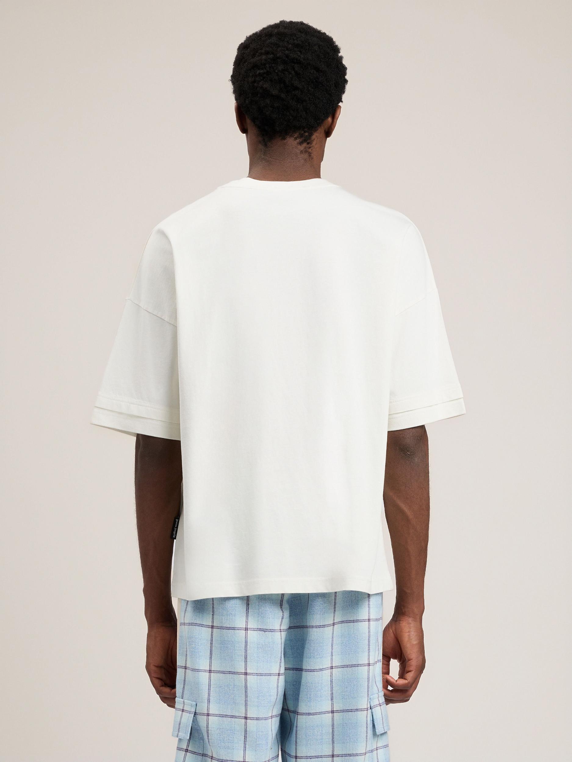 Curved Logo Loose Double T-Shirt Product Image