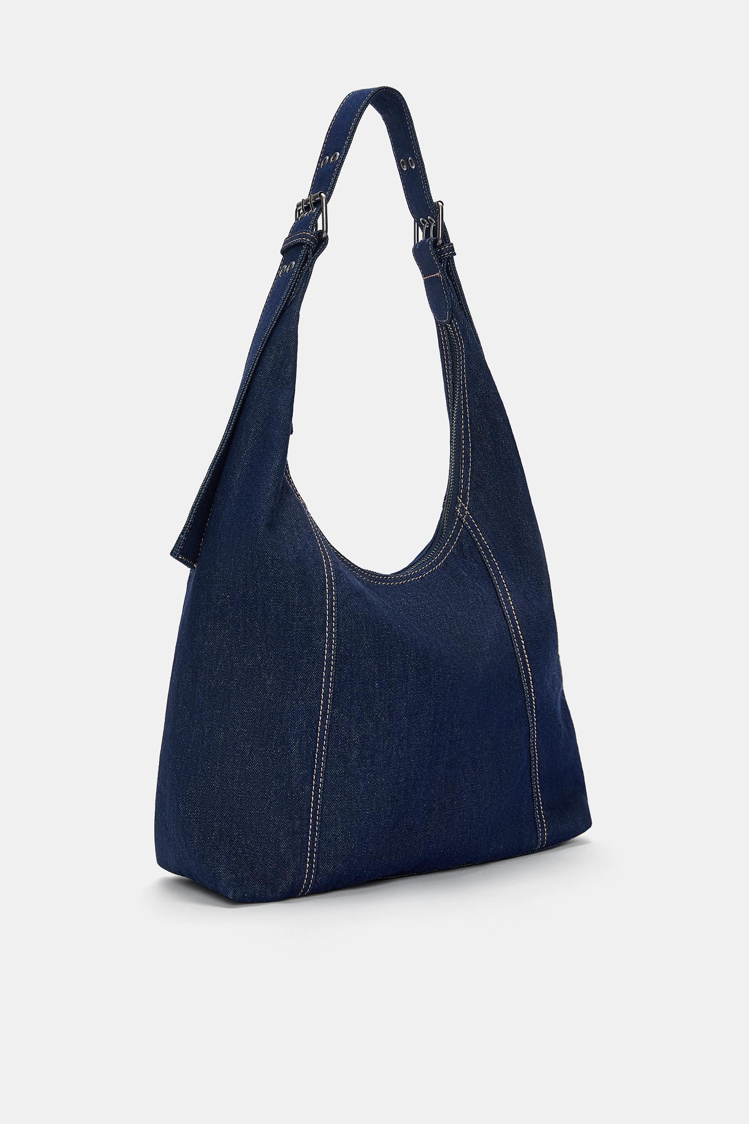 Denim shopper bag Product Image