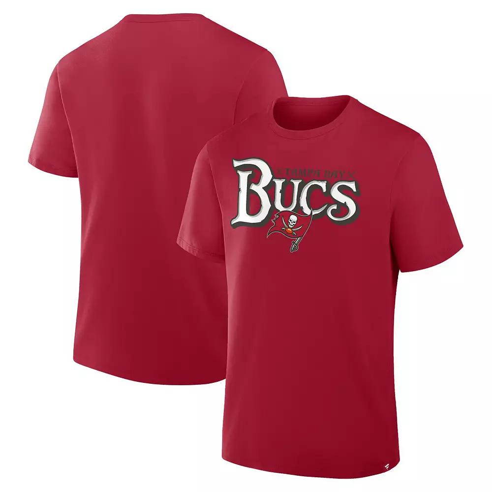 Men's Fanatics Red Tampa Bay Buccaneers Hometown True Favorite T-Shirt,  Product Image