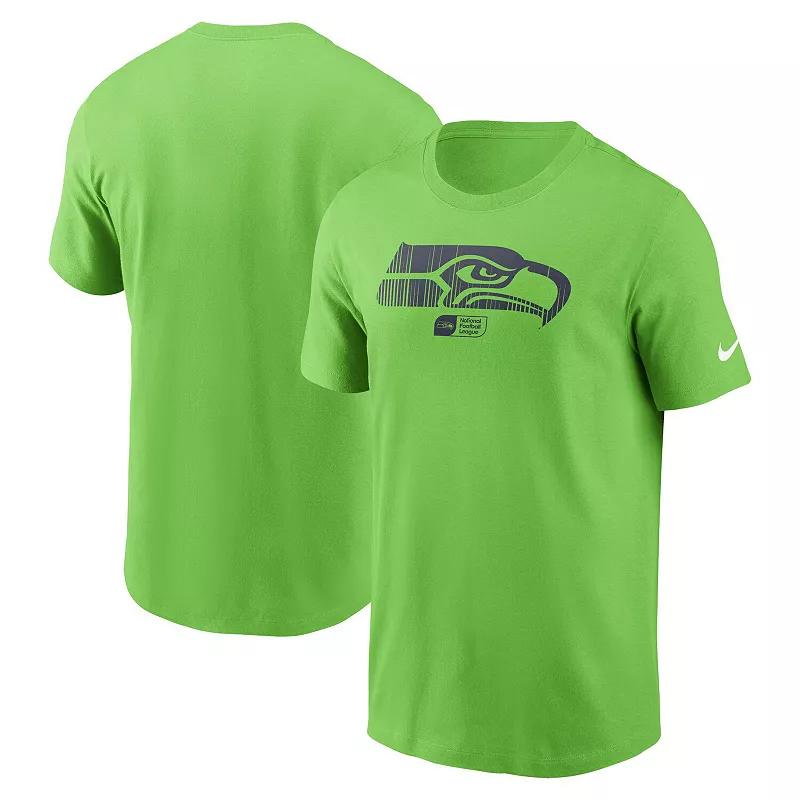 Seattle Seahawks Faded Essential Nike Mens NFL T-Shirt | N1993HN78-P8V Product Image