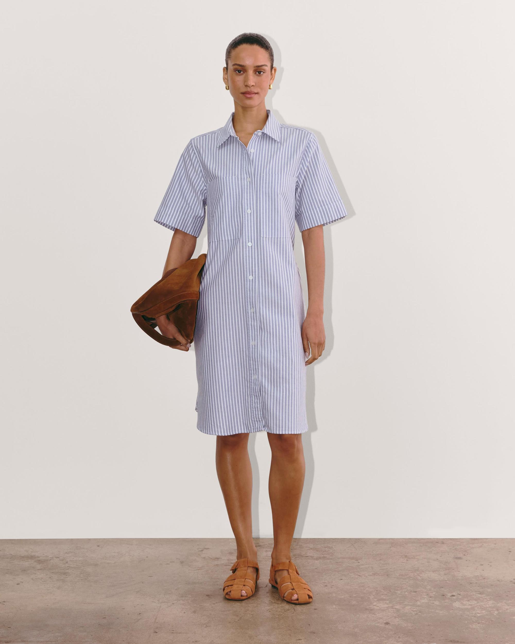 Womens Oxford Short-Sleeve Shirt Dress by Everlane Product Image