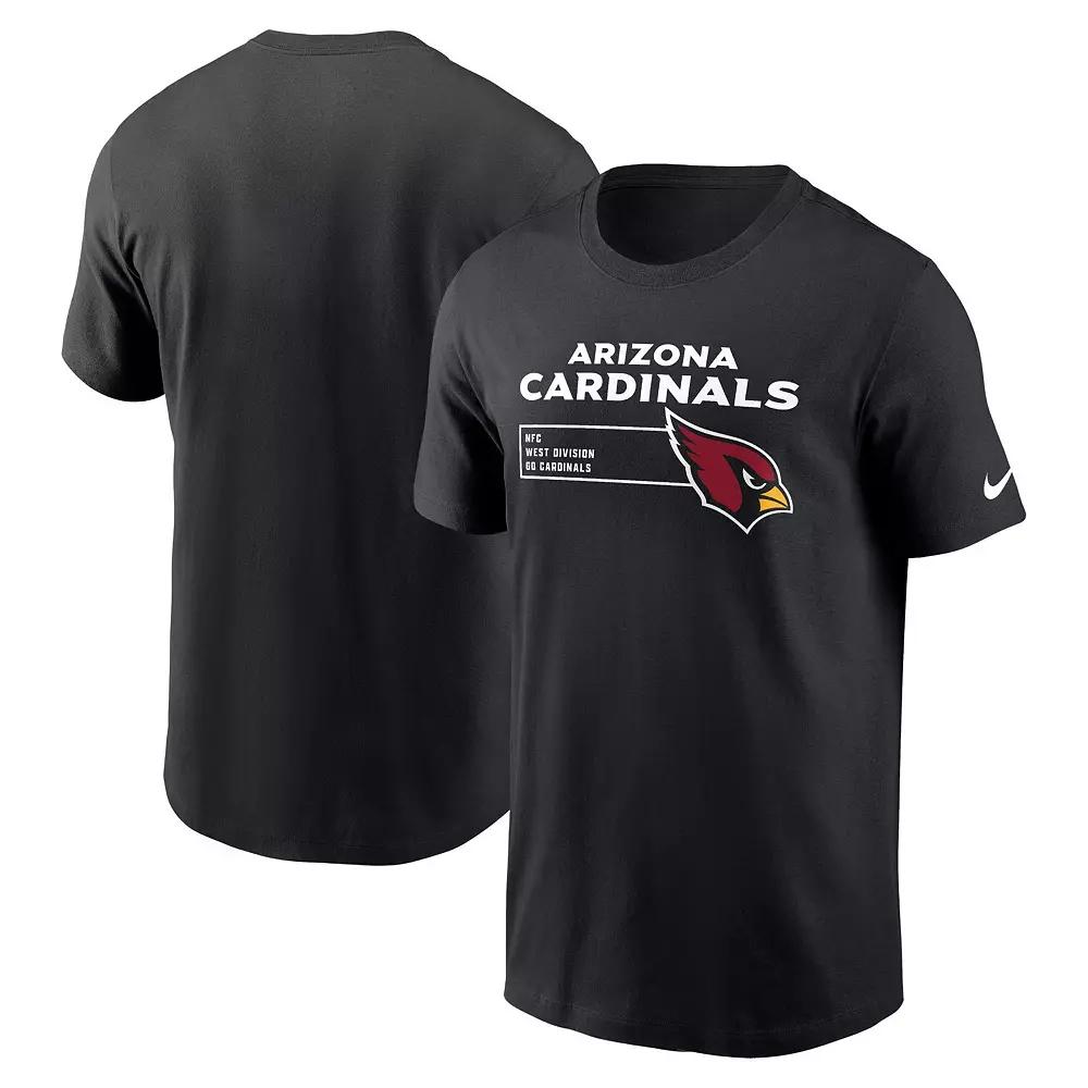 Men's Nike Black Arizona Cardinals Division Essential T-Shirt,  Product Image