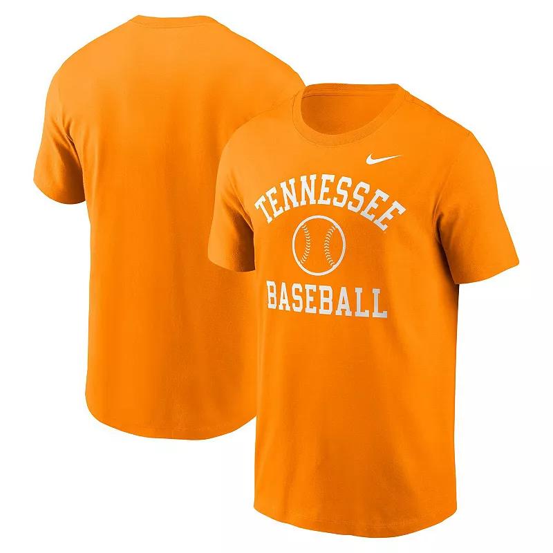 Men's Nike Tennessee Orange Tennessee Volunteers Essential Baseball Arch T-Shirt, Size: Large Product Image
