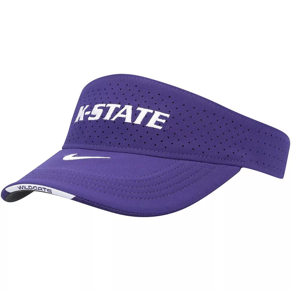 Men's Nike Purple Kansas State Wildcats 2023 Sideline Performance Adjustable Visor Product Image