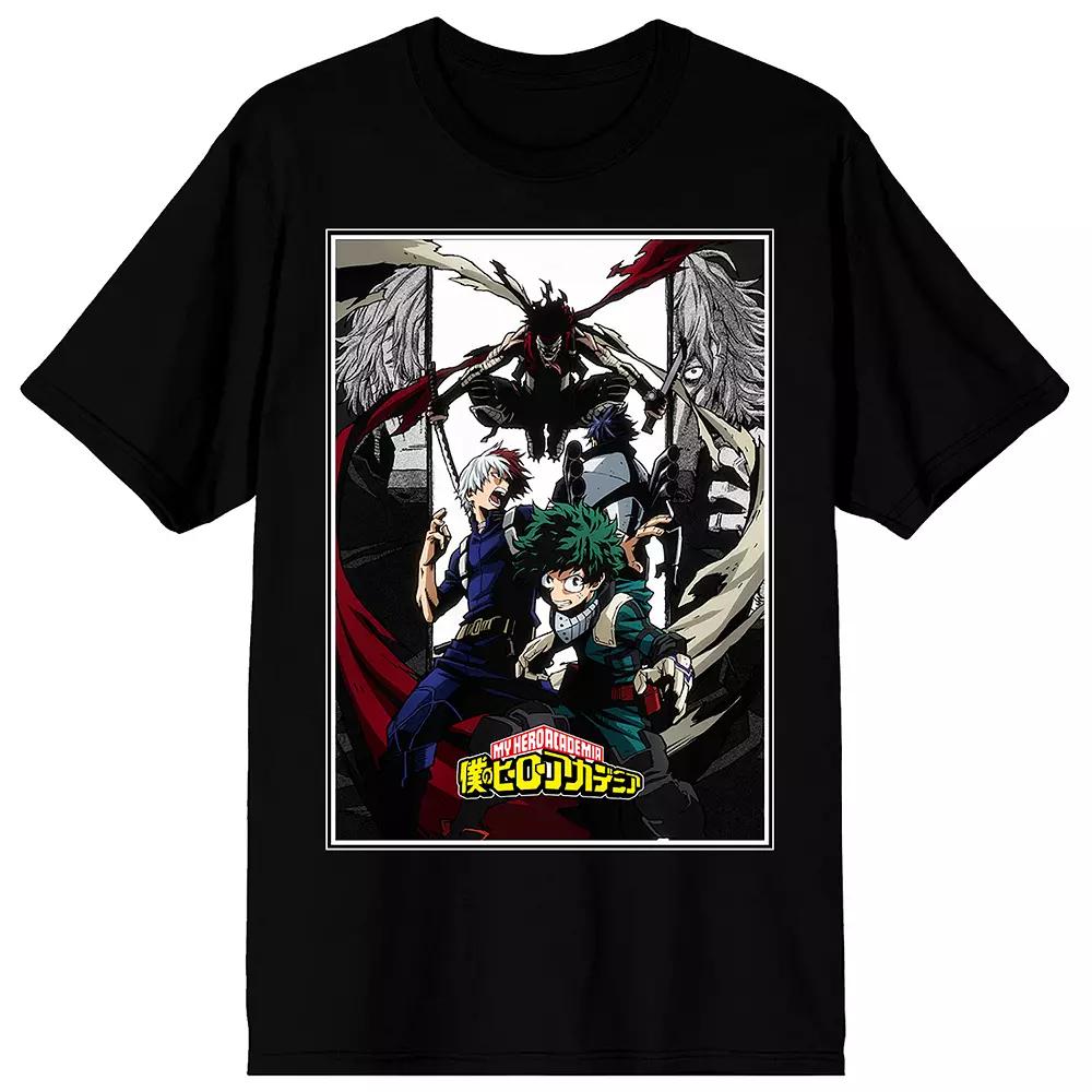Men's My Hero Academia Todoroki Graphic Tee, Size: Medium, Black Product Image
