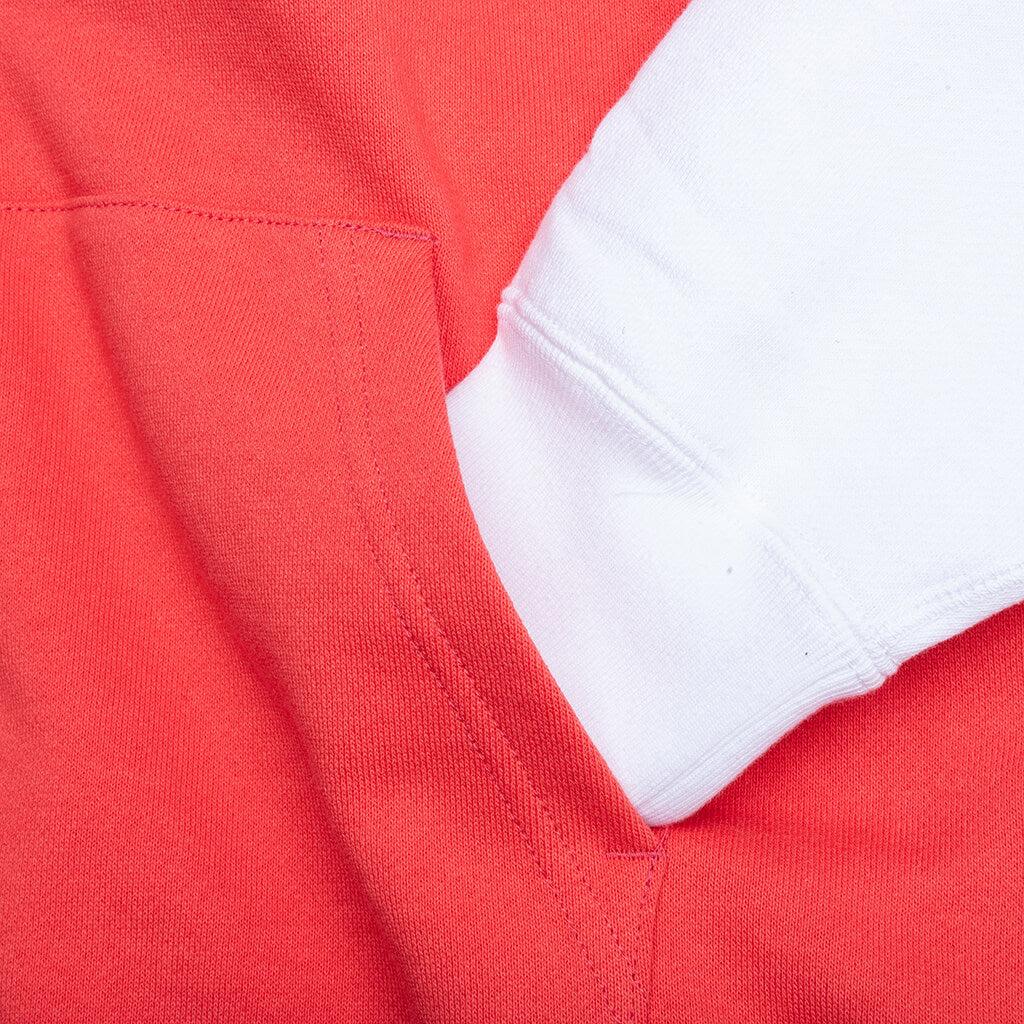 Shark Full Zip Hoodie Japan - Red Male Product Image