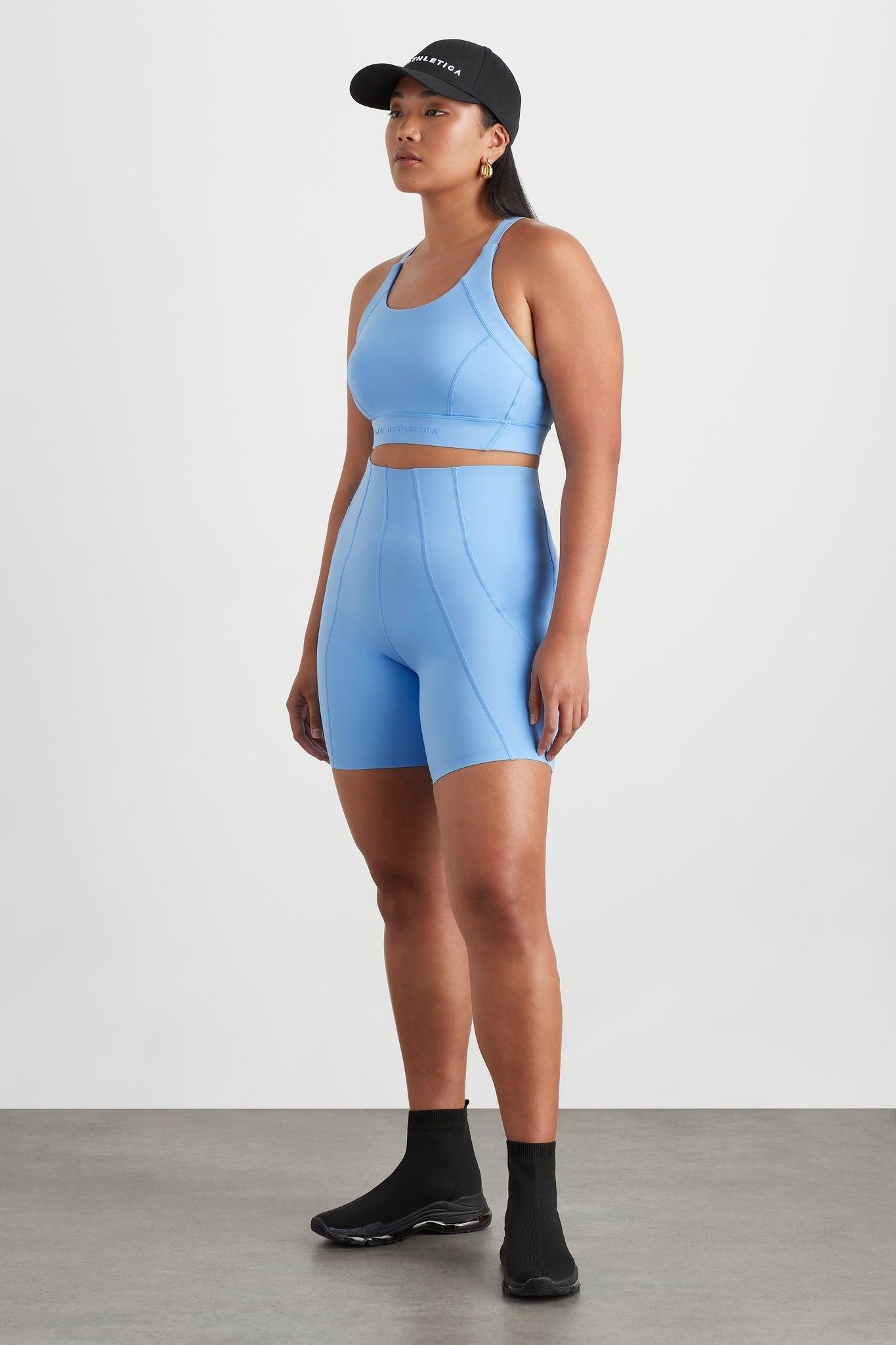 High Rise Mid Length Bike Short 615 Product Image