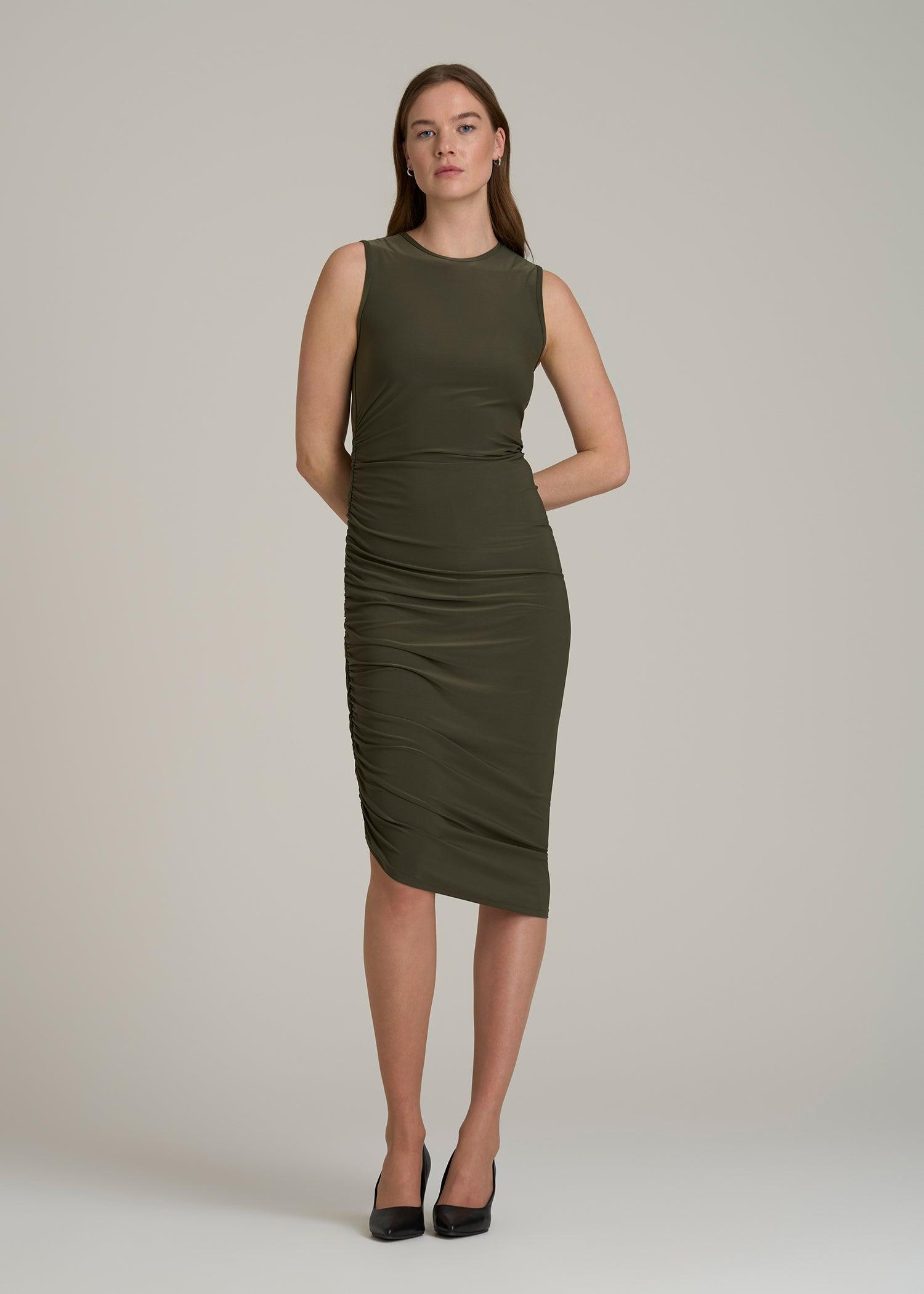 Ultra Sheer Pantyhose for Tall Women in Cool Sand Female Product Image