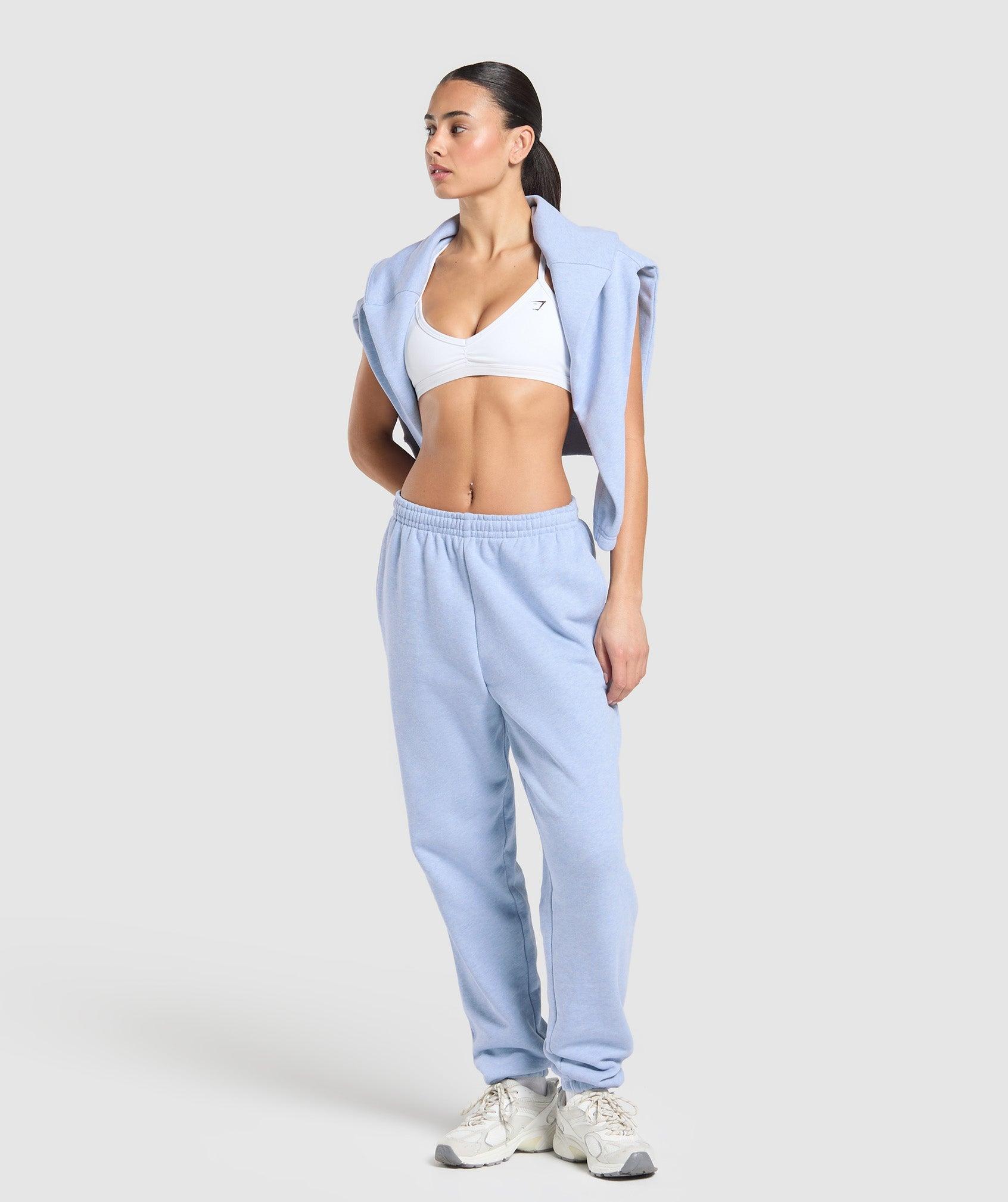 Gymshark Rest Day Sweats 2.0 Joggers - Bros Gentle Blue Marl Female Product Image