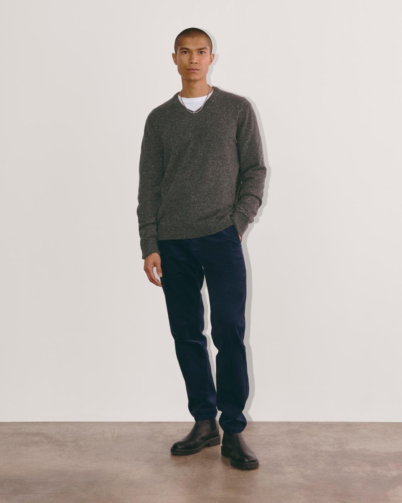 Mens Cashmere V-Neck Sweater by Everlane Product Image