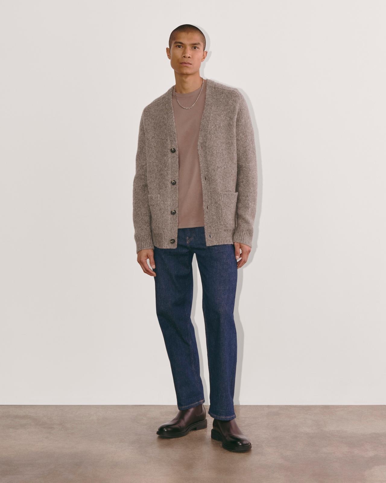 Mens Cloud Relaxed Cardigan by Everlane Product Image