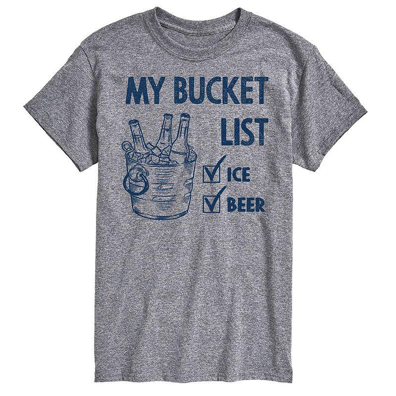 Men's Bucket List Tee,  Product Image