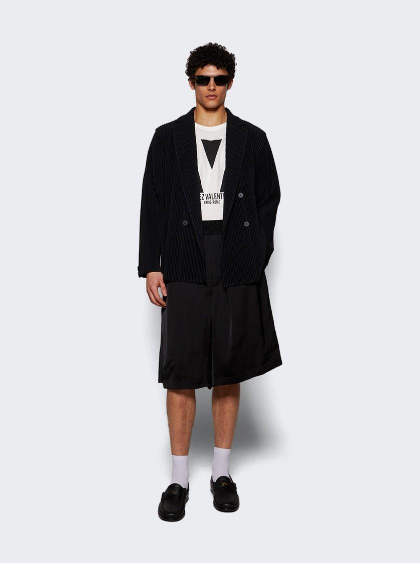 VALENTINO Mens Avorio Logo-print Crew-neck Cotton-jersey T-shirt Product Image