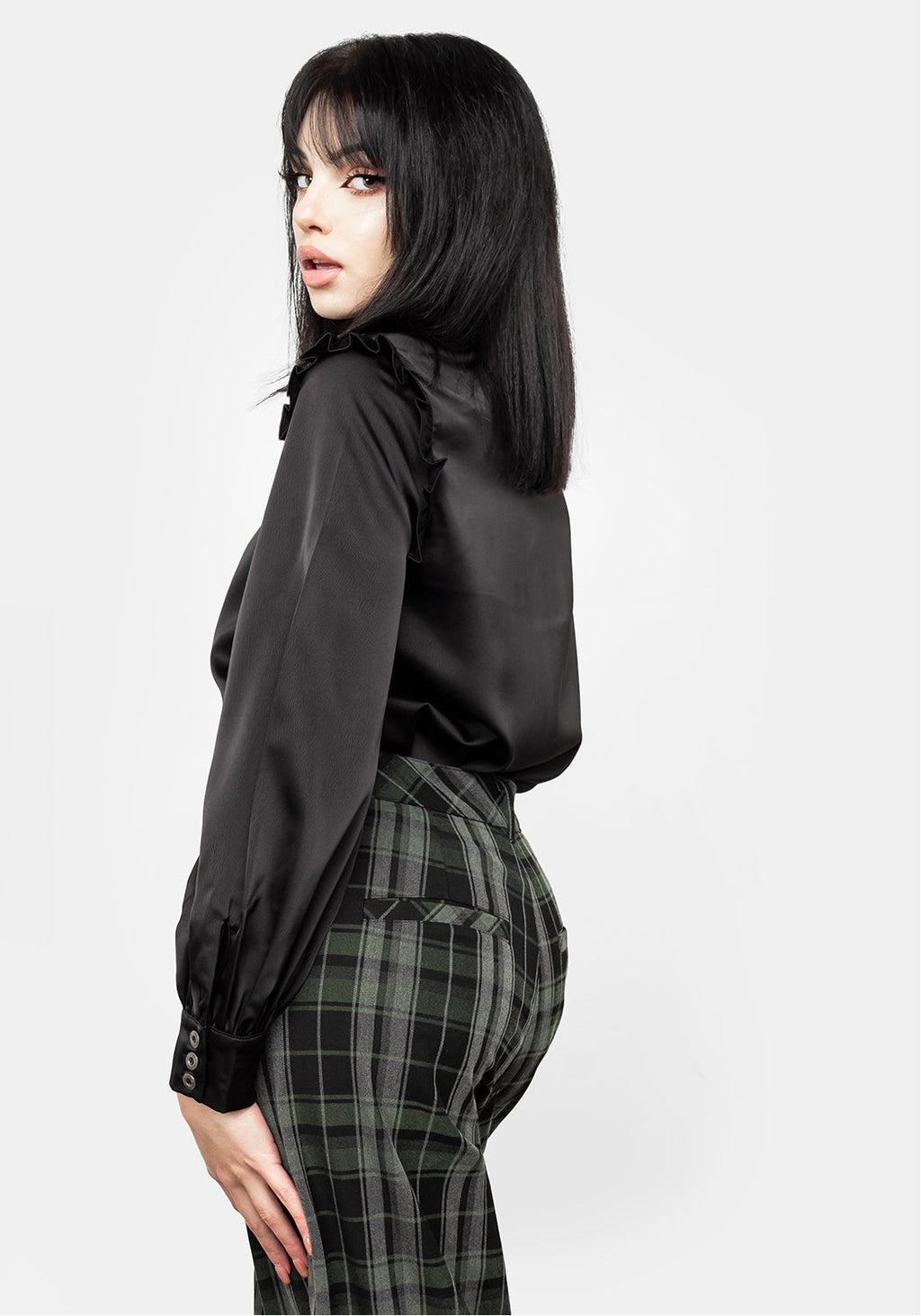 Bittersweet Check Pants Product Image