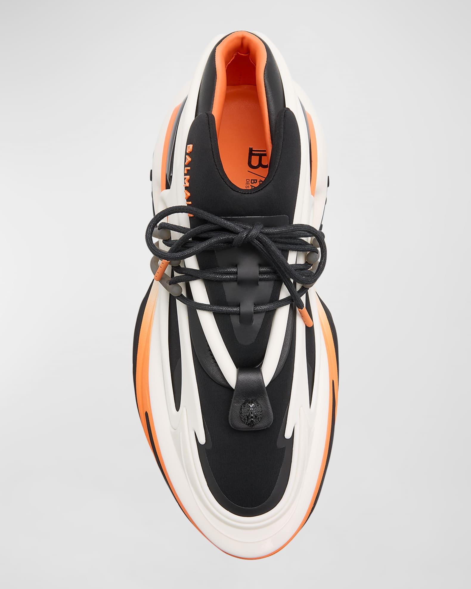 Men's Unicorn Neoprene and Leather Low-Top Sneakers Product Image