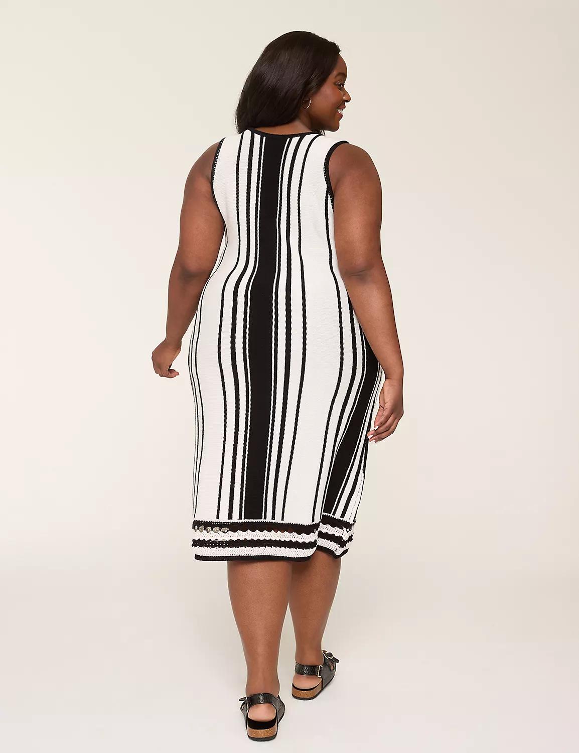 Scoop-Neck Sweater Dress Product Image