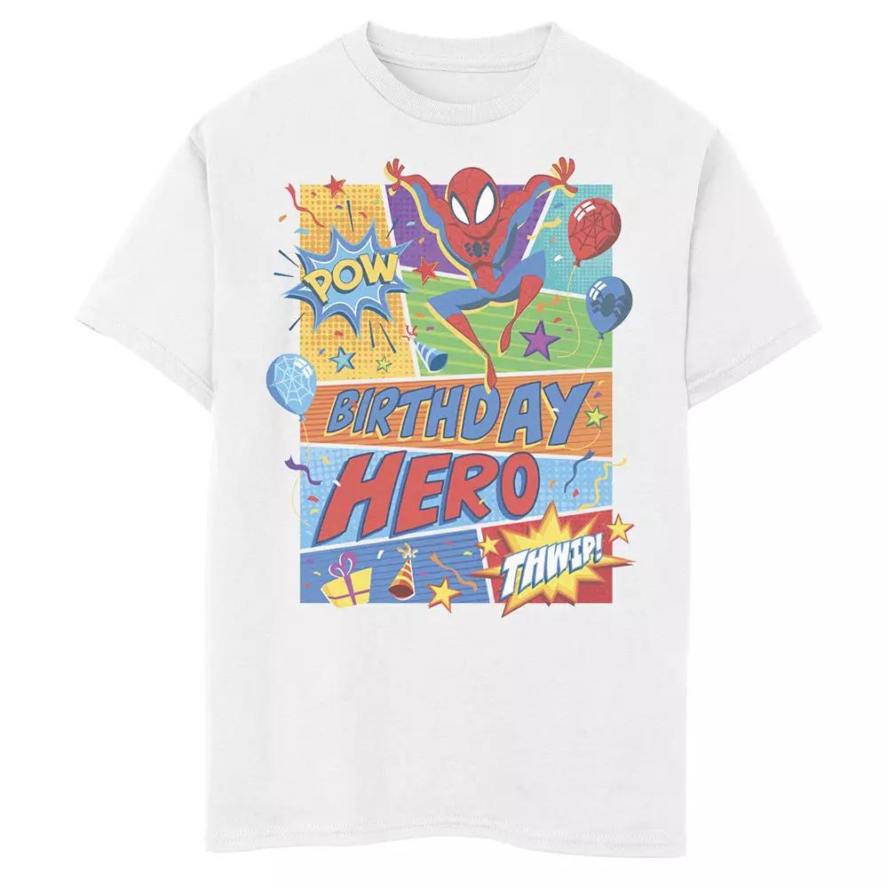 Boys 6-20 Marvel Spider-Man Birthday Tee, Boy's,  Product Image