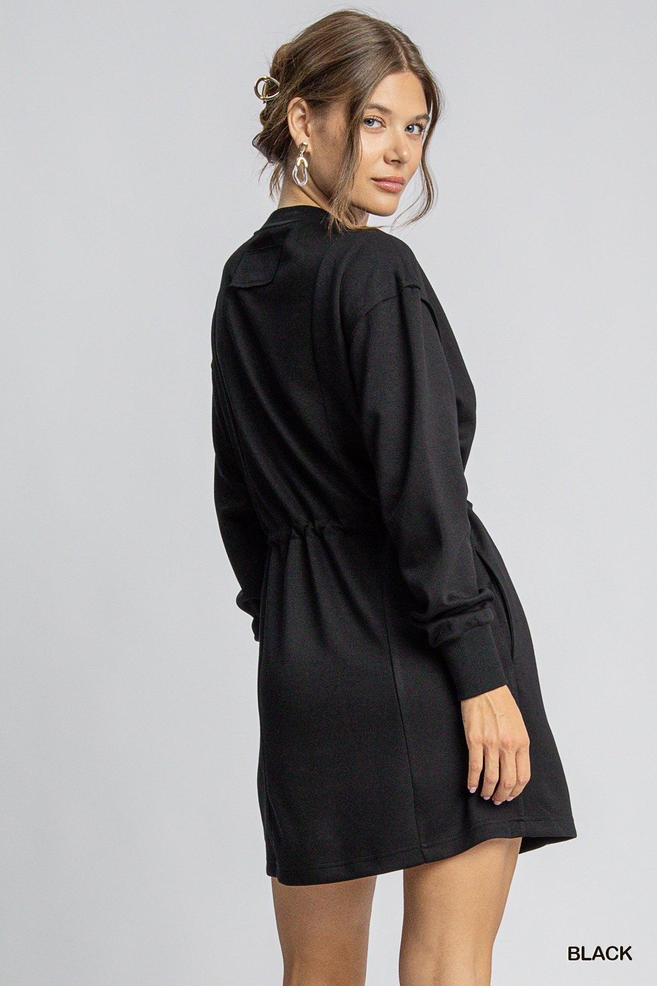 Soft Luxe Dress- Black Product Image
