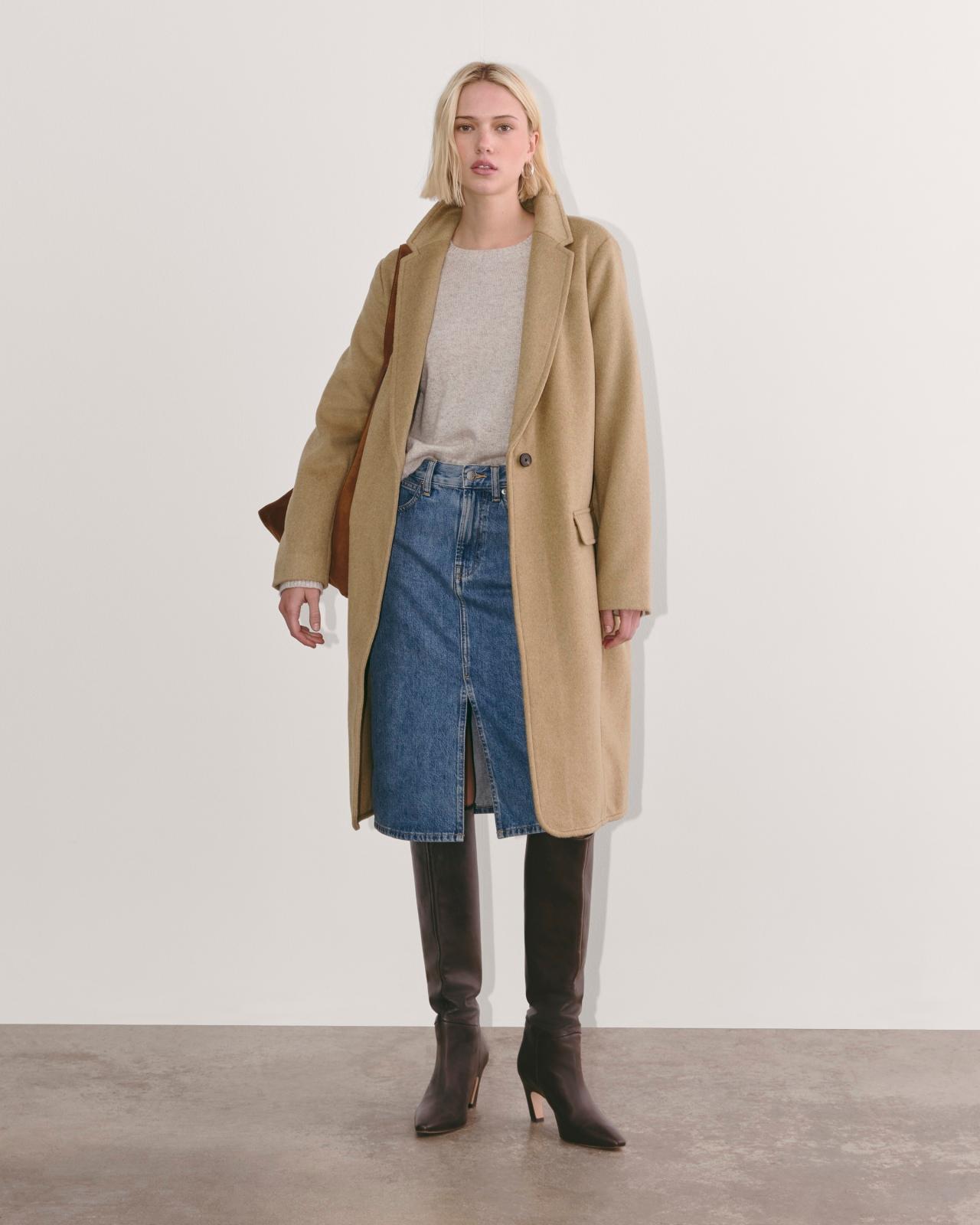 The Topcoat in Wool Product Image