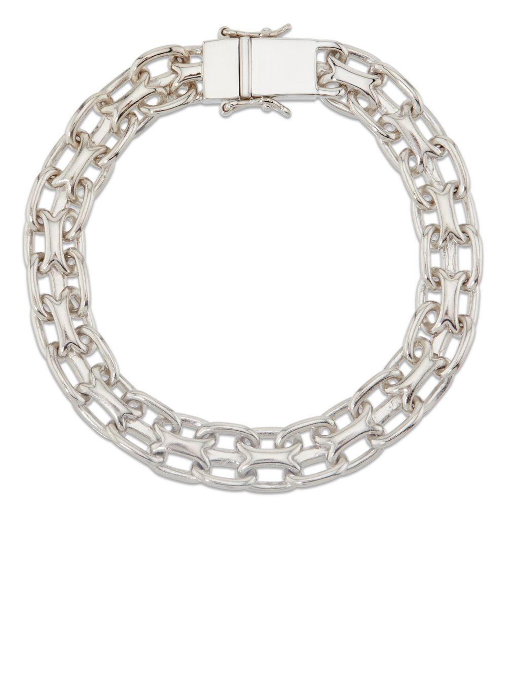 chain-link clasp-fastening bracelet Product Image