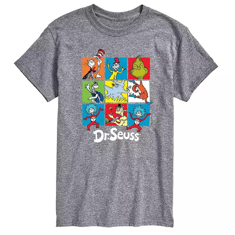 Men's Dr. Seuss Grid Tee,  Product Image