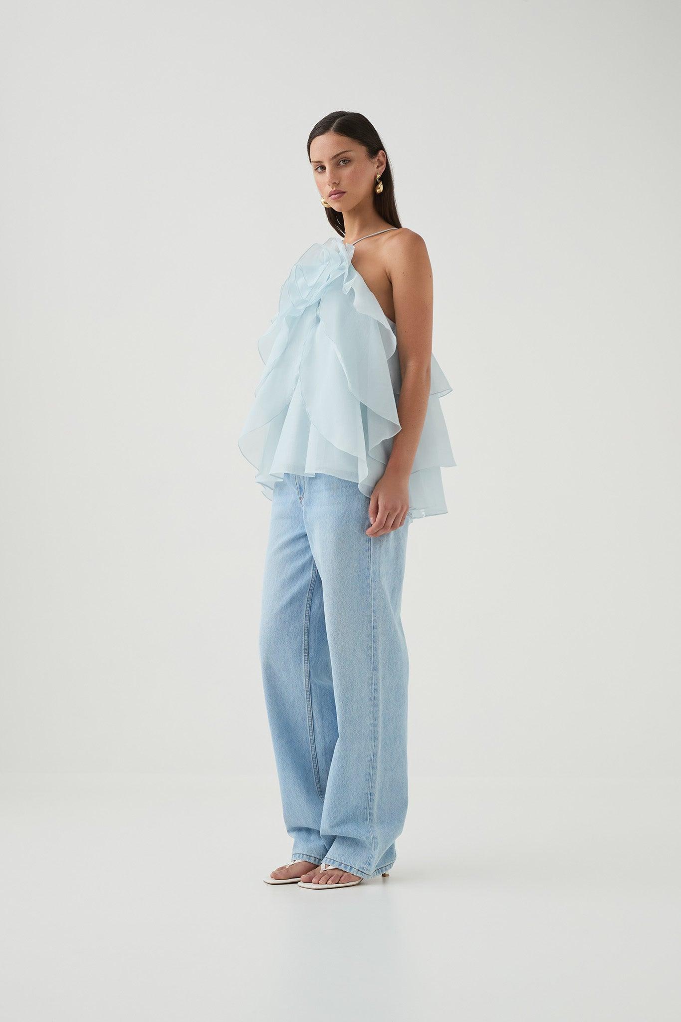 Clarice Draped Mini Slip Dress Product Image