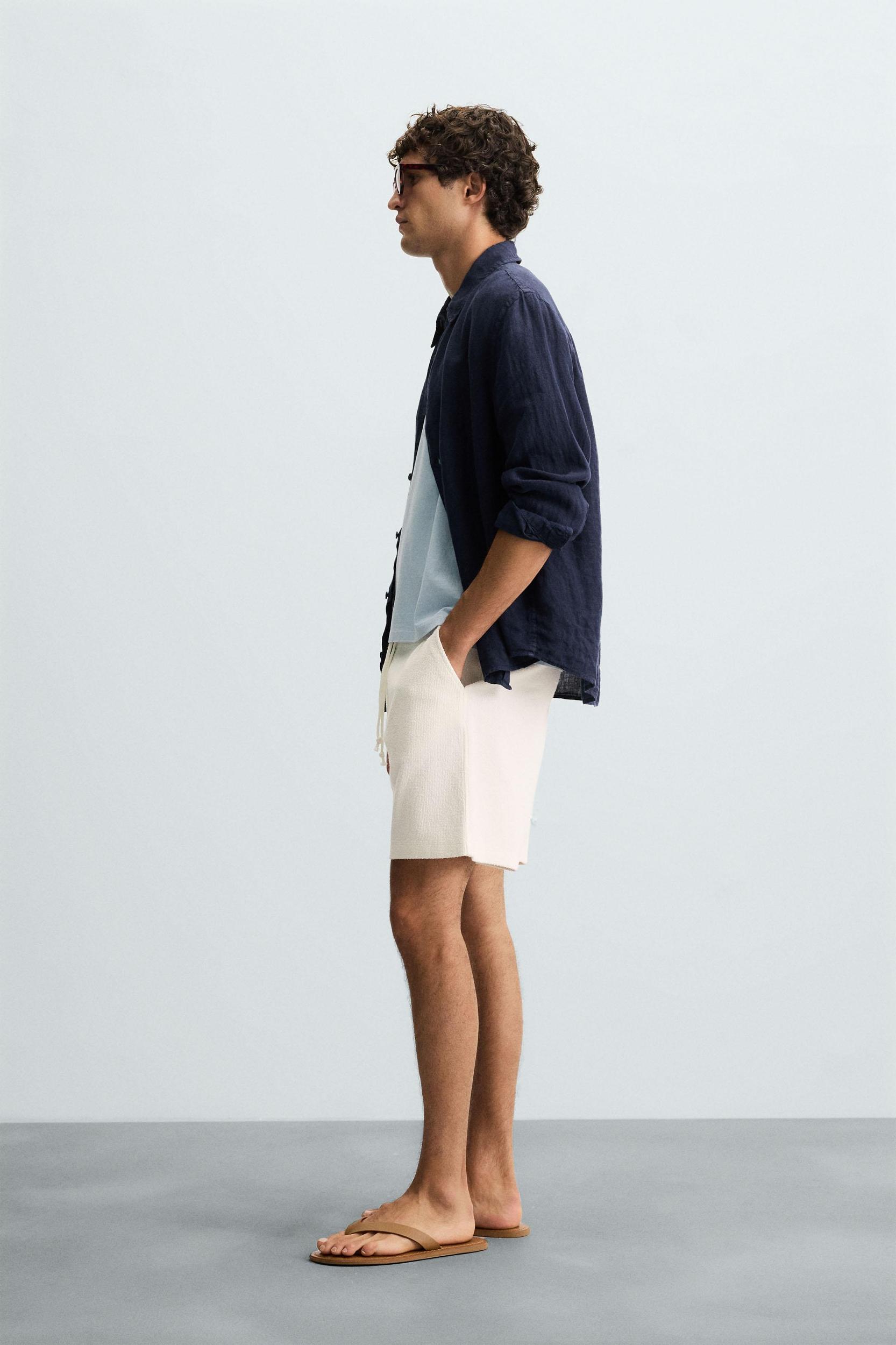 TEXTURE JOGGER SHORTS Product Image