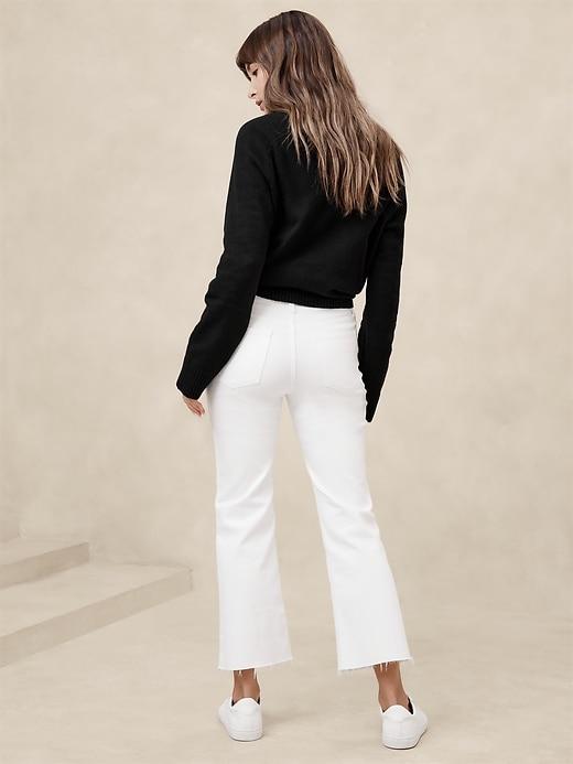 High-Rise Bootcut Cropped Jean Product Image