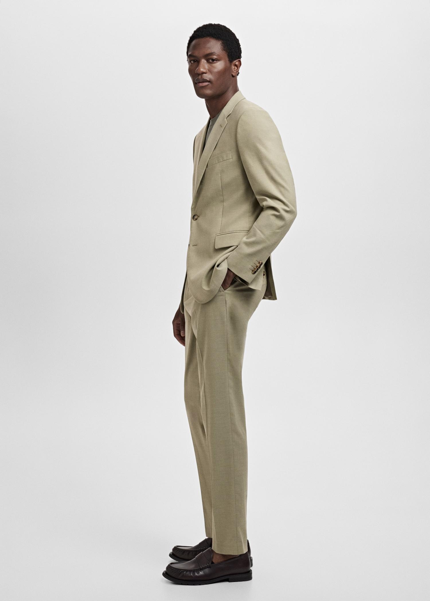 Milan slim-fit suit pants - Men | MANGO USA Product Image